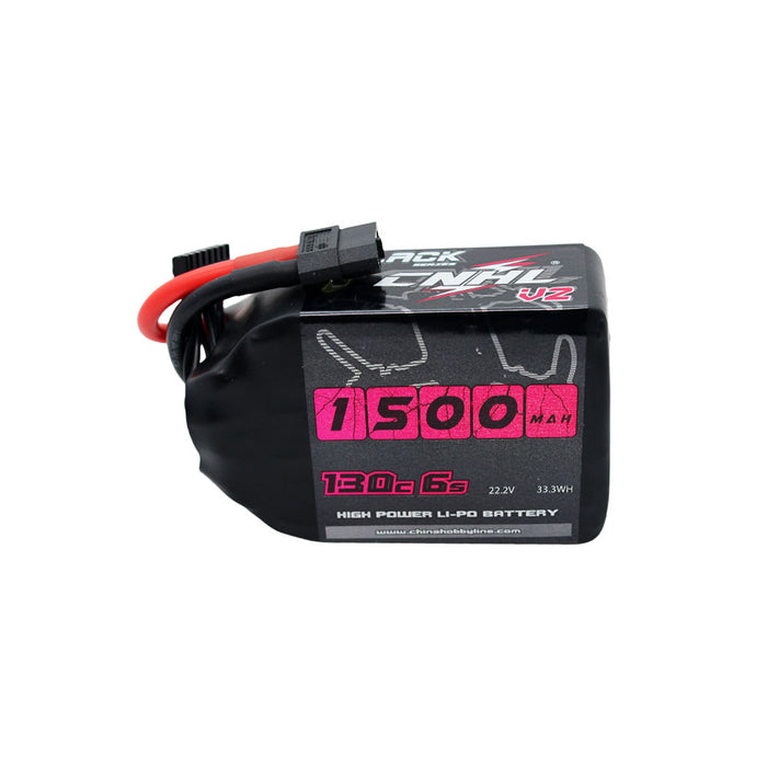 CNHL MiniStar 1500mAh 6S 22.2V 120C Lipoバッテリー（XT60プラグ付き）