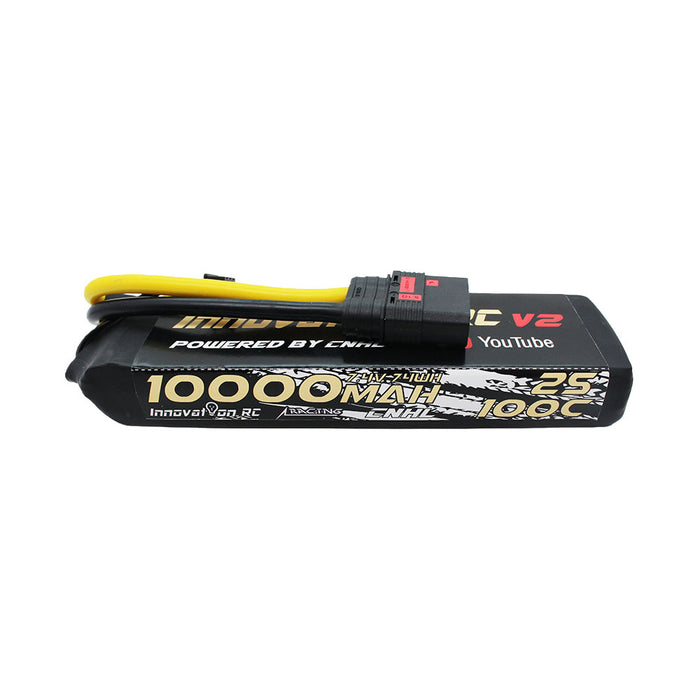 CNHL Innovation RC Series 10000mAh 7.4V 2S 100C Lipo Battery with QS8 Plug