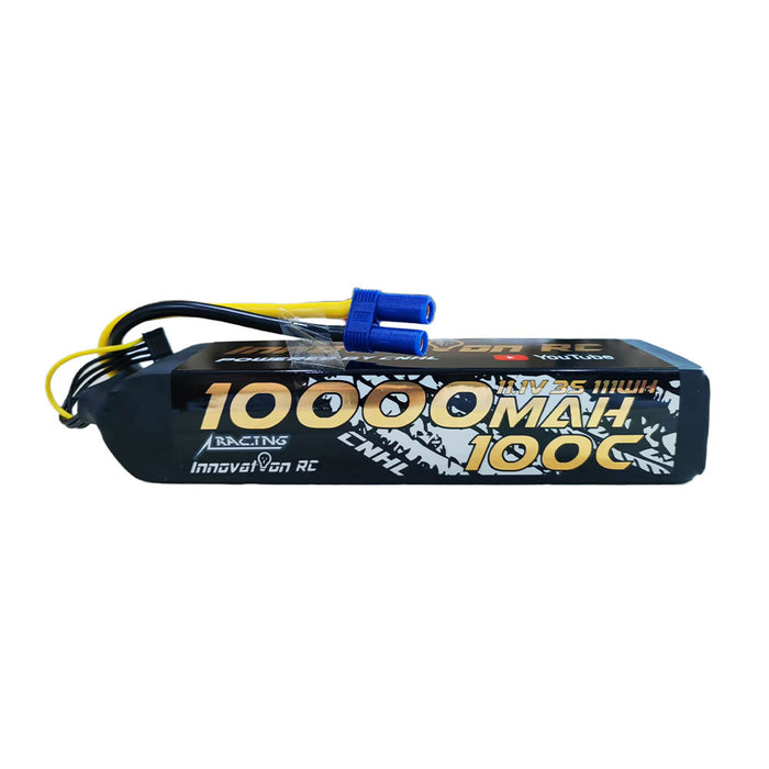 CNHL Racing Series 10000mAh 14.8V 4S 100C Batería Lipo con enchufe QS8