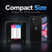 ISDT P30 compact high power 8S LiPo battery charger size comparison