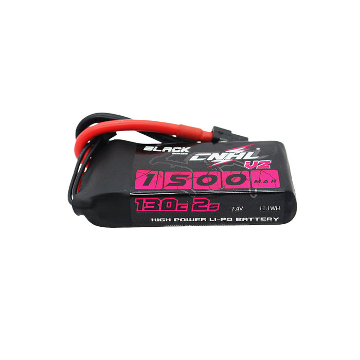 #12 wire on cnhl 1500mah 2s 130c lipo battery
