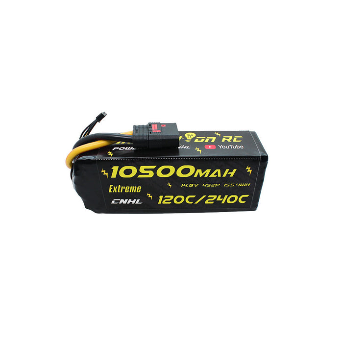 CNHL Innovation RC Series Extreme 10500mAh 14.8V 4S Lipo Battery 120C with QS8 Plug