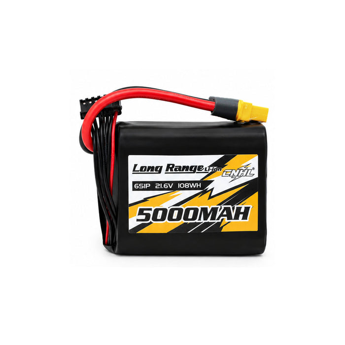 CNHL Long Range Series 5000mAh 21.6V 6S 21700 Li-ion Battery with XT60 Plug