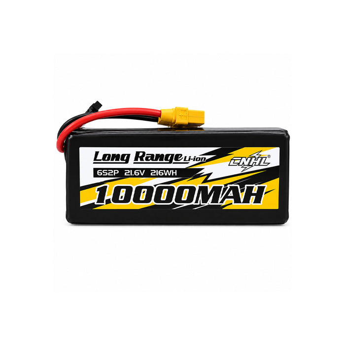 CNHL Long Range Series 10000mAh 21.6V 6S 21700 Li-ion Battery with XT90 Plug