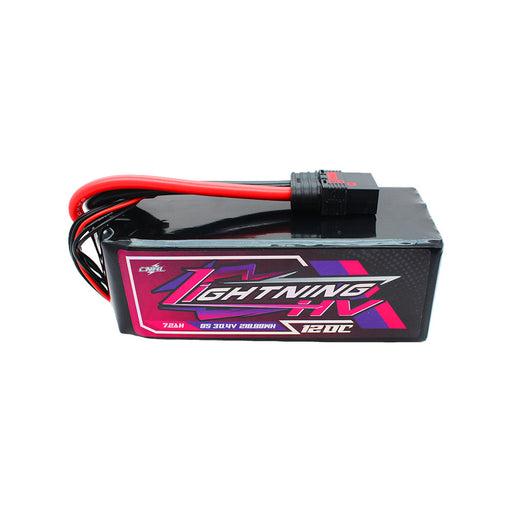 CNHL Lightning LiHV 7200mAh 30.4V 8S 120C HV Lipo Battery with 8#AWG QS8 Plug