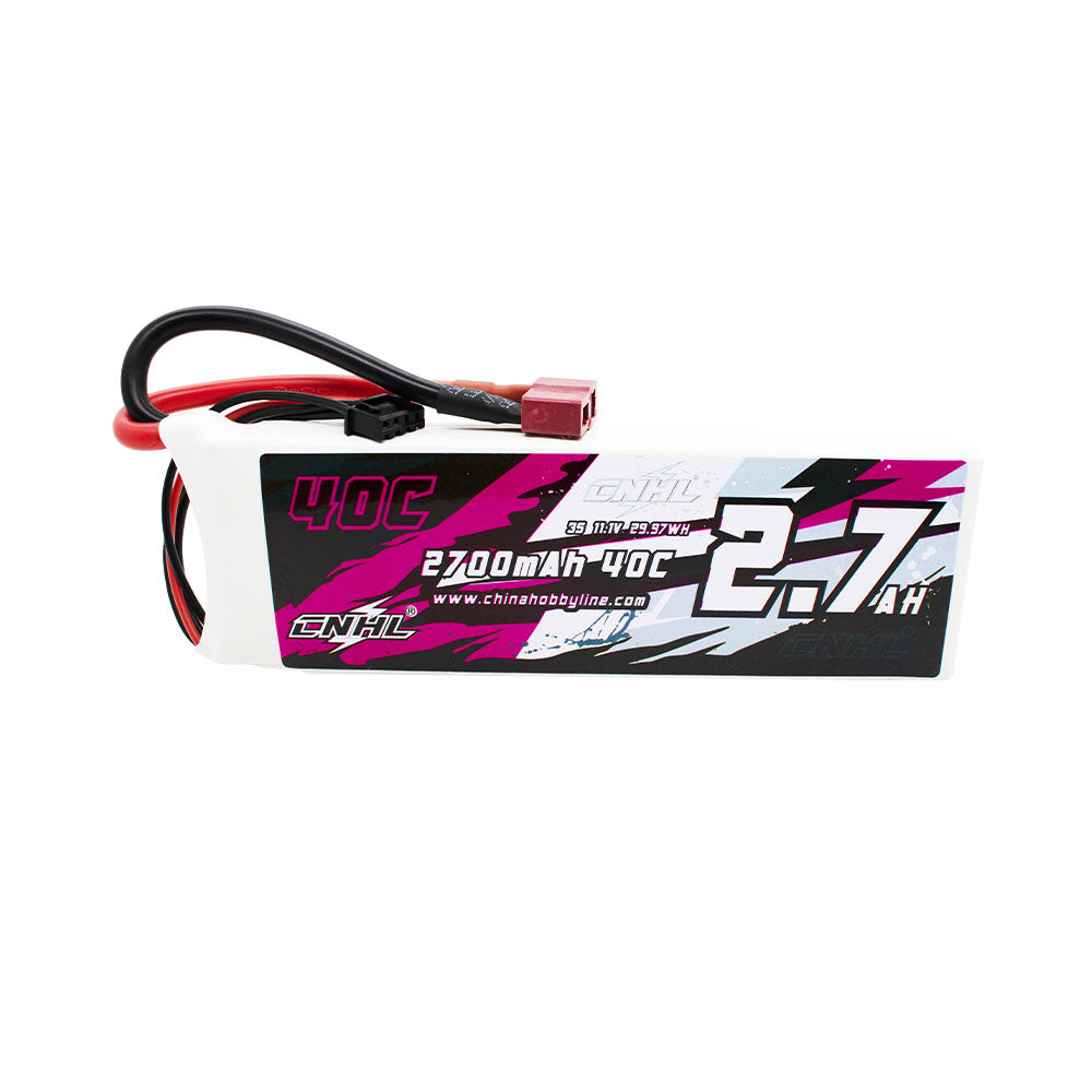 2700mAh 11.1V 3S 40C リポバッテリー | T/Dean プラグ — ChinaHobbyLine