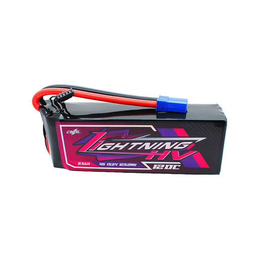 CNHL Lightning LiHV 8500mAh 15.2V 4S 120C HV Lipo Battery with EC5 Plug