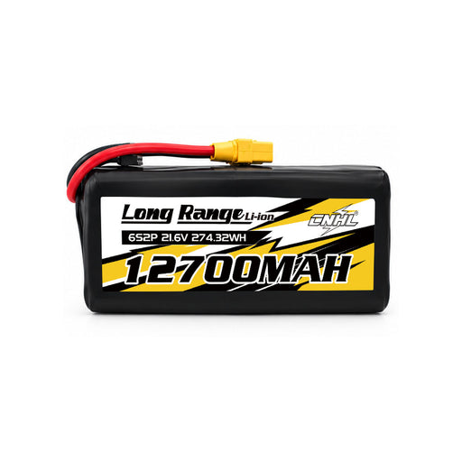 CNHL Long Range Series 12700mAh 21.6V 6S 21700 Li-ion Battery with XT90 Plug