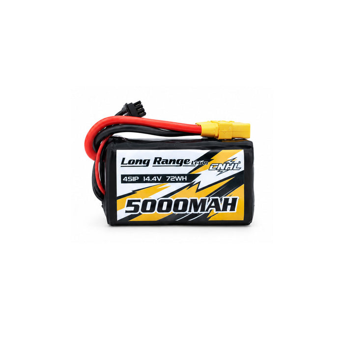 CNHL Long Range Series 5000mAh 14.4V 4S 21700 Li-ion Battery with XT90 Plug