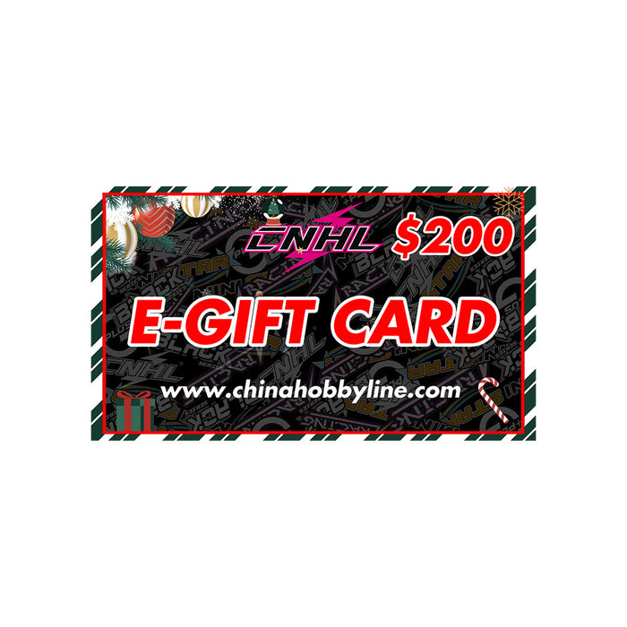 כרטיס מתנה אלקטרוני של Chinahobbyline