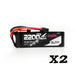 CNHL Black Series 2200mAh 3S Lipo Battery with XT60 Plug (2-Pack)