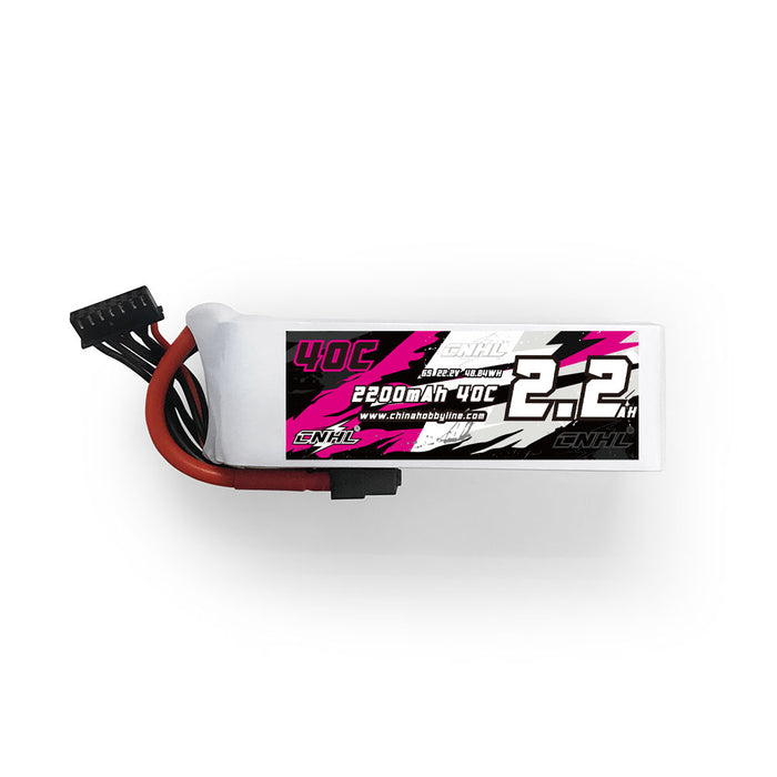 CNHL 2200mAH 22.2V 6S 40C Lipo Battery avec plug