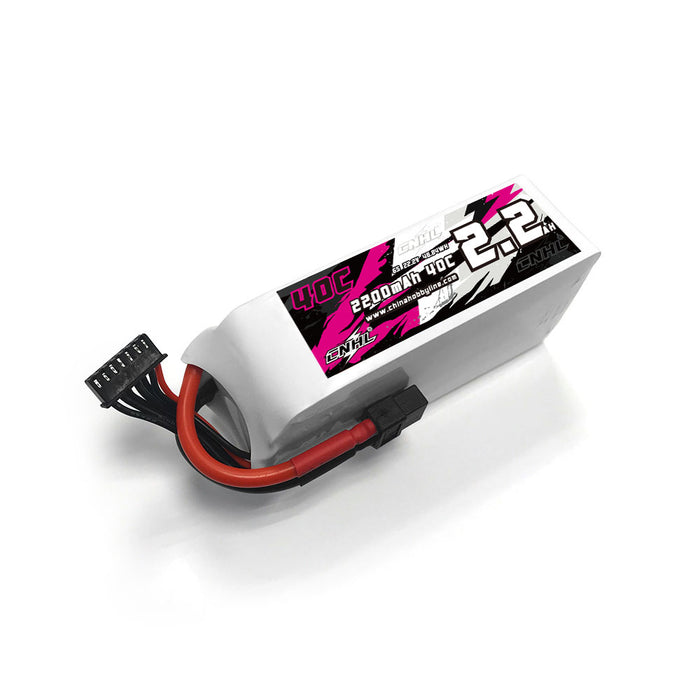 Batería Lipo CNHL 2200mAh 22.2V 6S 40C con enchufe XT60 