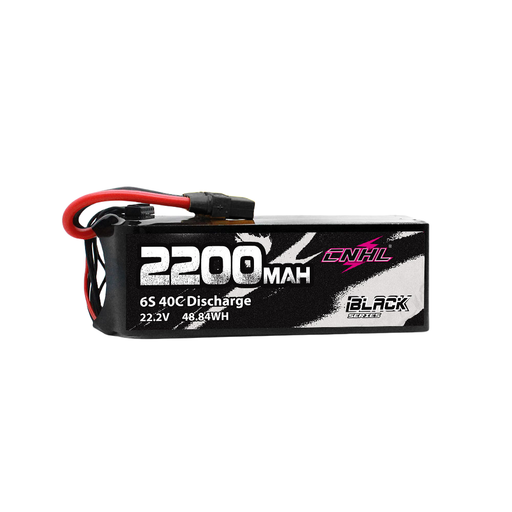 CNHL Black Series 2200mAh 6S Lipo Battery with XT60 Plug