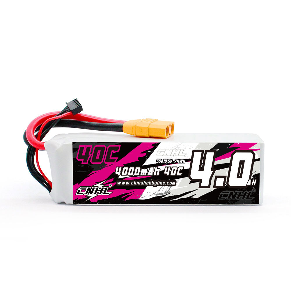 4000mAh 18.5V 5S Lipo Battery XT90 Plug