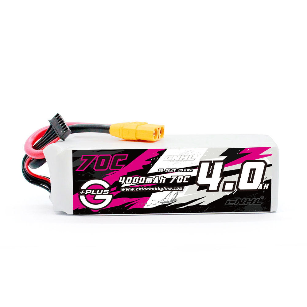 CNHL 4000mAh 22.2V 6S Lipo Battery XT90 Plug