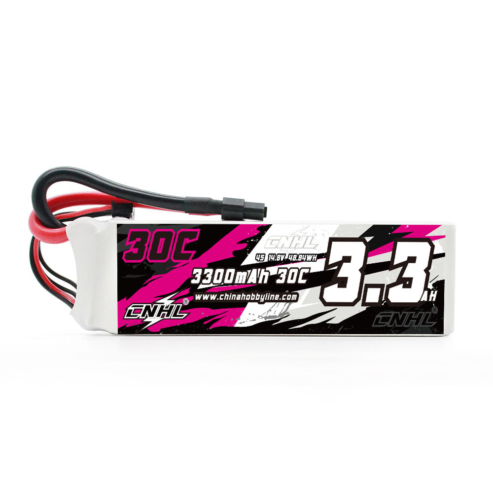 3300mAh 14.8V 4S Lipo Battery XT60 Plug