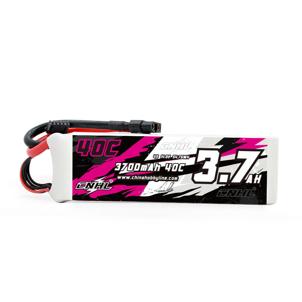 3700mAh 14.8V 4S Lipo Battery XT60 Plug