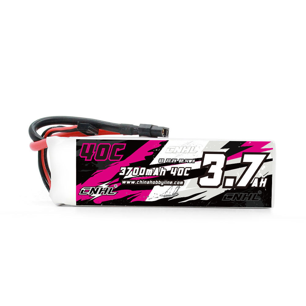 3700mAh 22.2V 6S Lipo Battery XT60 Plug