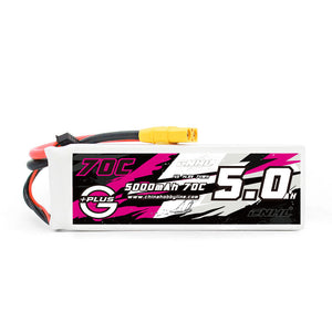 CNHL G+Plus 5000mAh 4S 70C Lipo Battery with XT90 Plug