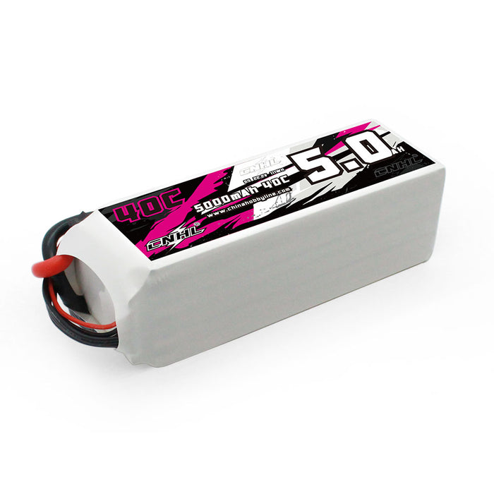 cnhl 5000mah 6s lipo battery