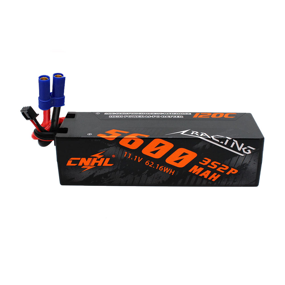 CNHL Series 5600mAh 11.1V 3S 120C Hard Case Lipo Battery EC5 Plug