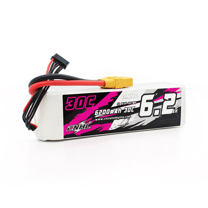 Batería Lipo CNHL 6200mAh 18.5V 5S 30C con enchufe XT90