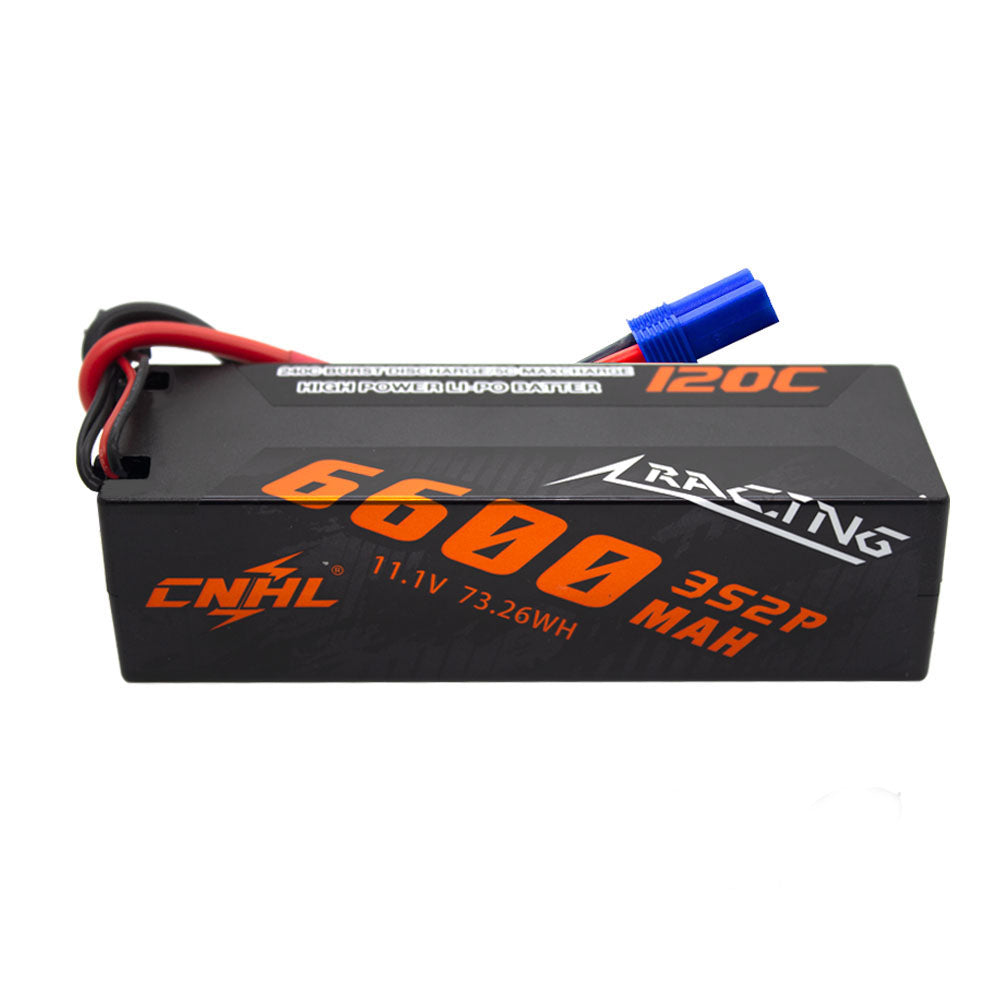 CNHL Series 6600mAh 11.1V 3S Lipo Battery 120C Hard Case EC5 Plug