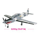 CNHL Super Tucano 1600mm RC plane showing 6200g (13.67 lb) flying weight with scale details