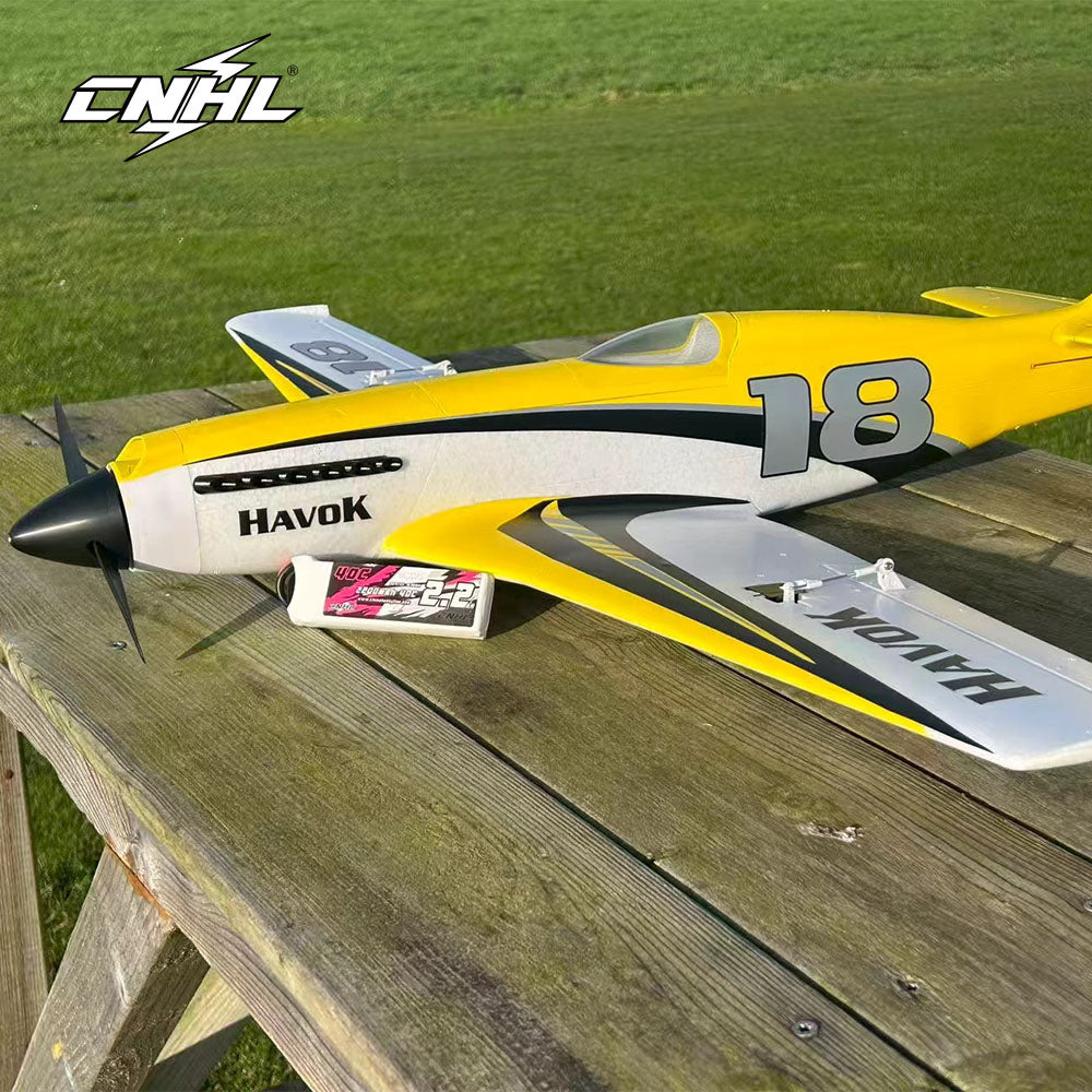 CNHL Havok 1000mm 4S スポーツレーサー RC 飛行機 PNP – ハイビズ