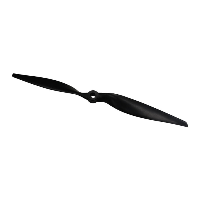 CNHL Bison XT STOL OEM replacement propeller 18x6 black RC airplane prop on white background