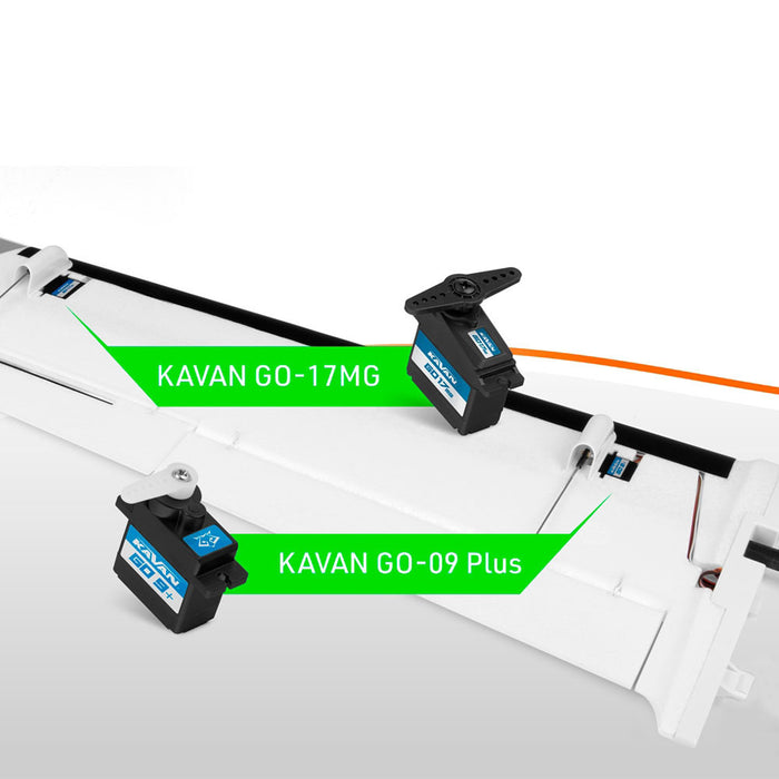 CNHL KAVAN Pulse 2200 V2 2206mm PNP RC Sport Glider Plane - Orange