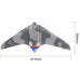 CNHL AviNationRC Horten Ho 229 RC plane dimensions 813mm wingspan and 360mm length