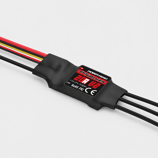 Hobbywing SkyWalker 20A V2 brushless aircraft ESC with linear 5V 3A BEC and Reverse Brake