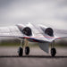 CNHL AviNationRC Horten Ho 229 RC plane rear view showing twin EDF exhaust area