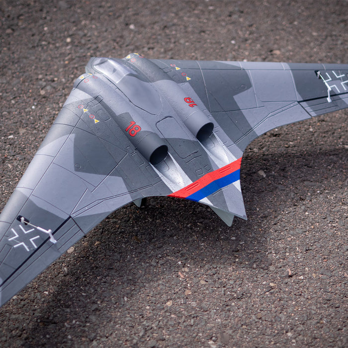 CNHL AviNationRC Horten Ho 229 RC plane upper surface detail