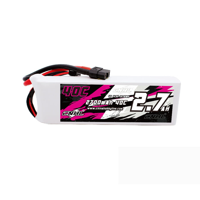 CNHL 2700mAh 14.8V 4S 40C Lipo Battery with XT60