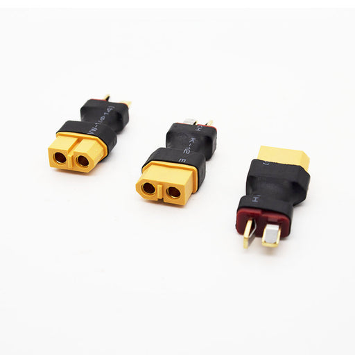 Convertisseur Prise TRX Mâle Adaptateur TRX Mâle Vers T Plug Deans Femelle – Connecteur Lipo Sans Fil Convertisseur Prise TRX Mâle Adaptateur TRX Mâle Vers T Plug Deans Femelle – Connecteur Lipo Sans Fil