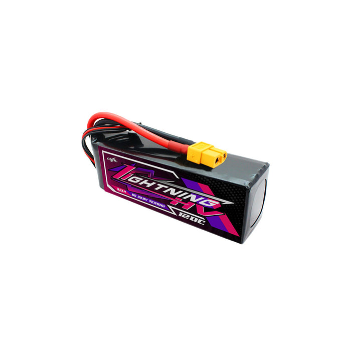 cnhl 3200mah 6s 120c lipo battery