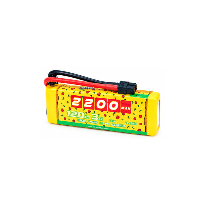 CNHL Speedy Pizza 2200mAh 3S 120C LiPo battery with ultra-slim 20mm profile