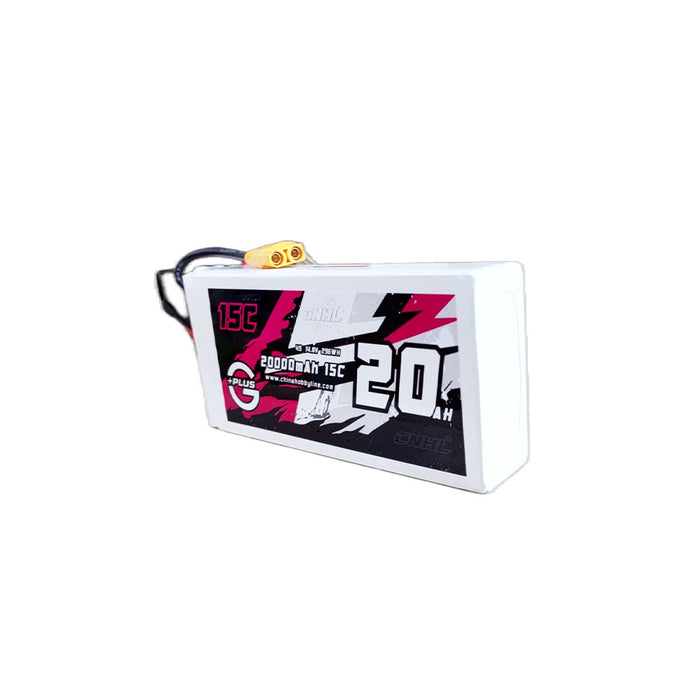 CNHL Racing Series 10000mAh 14.8V 4S 100C Batería Lipo con enchufe QS8