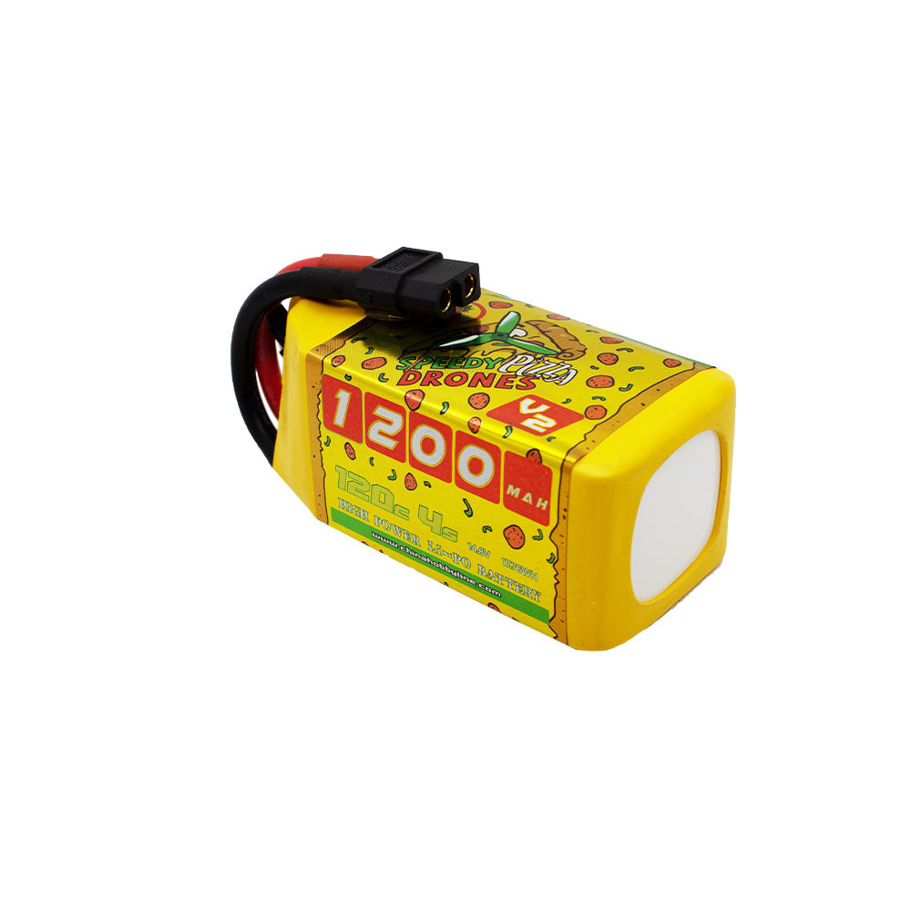 CNHL Speedy Pizza Series V2.0 1200mAh 14.8V 4S 120C Lipo Battery