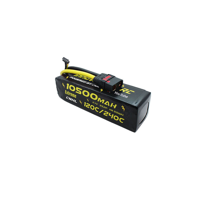 cnhl 3s lipo battery 10500mah with QS8