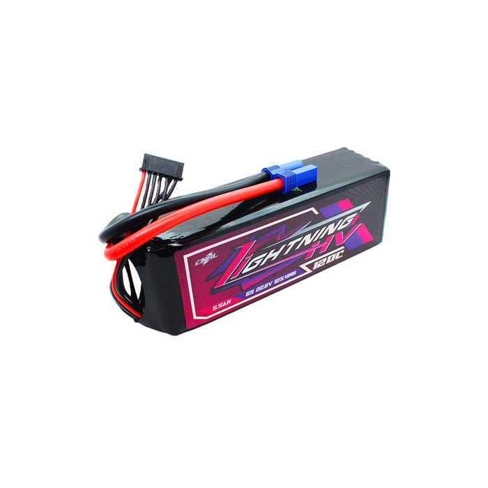 cnhl 6s lipo battery 5500mah with EC5