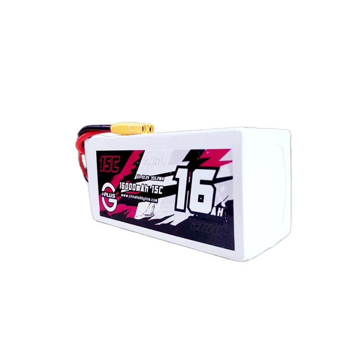 CNHL 16000mAh 22.2V 6S 15C Lipo Battery with XT90 Plug