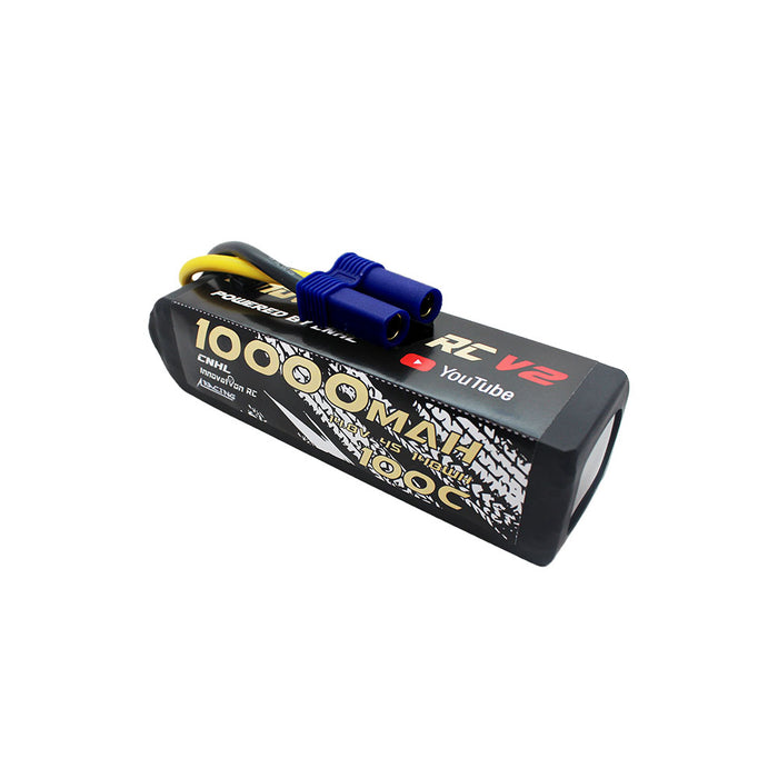 CNHL Innovation RC 10000mAh 14.8V 4S 100C Lipo Battery with EC5 Plug