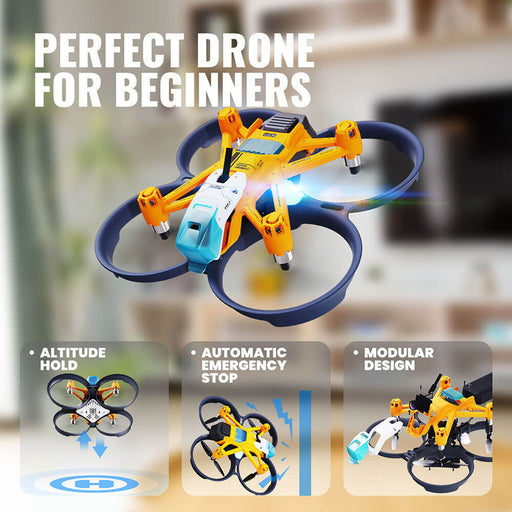 HISINGY Firefly FPV RTF Kit Drone + TX-50 Controller + ARX-300 Goggle Bundle Deal