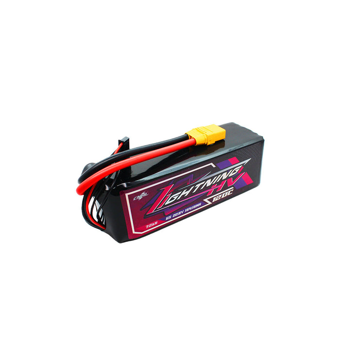 cnhl 6s lipo battery 7200mah with xt90
