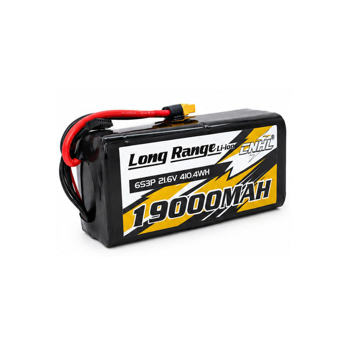 بطارية ليثيوم-أيون 19000mAh‏ 21.6V‏ 6S‏ 21700 من سلسلة CNHL Long Range مع قابس XT60