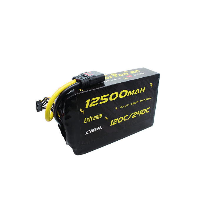 cnhl 6s lipo battery 12500mah with QS8